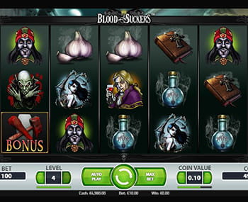 Blood Suckers Slot Is Developed by NetEnt