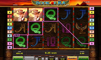 Book of Ra Deluxe Slot at Casumo Casino
