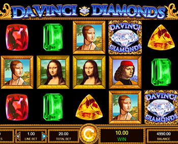 Da Vinci Diamonds Slot is developed by IGT
