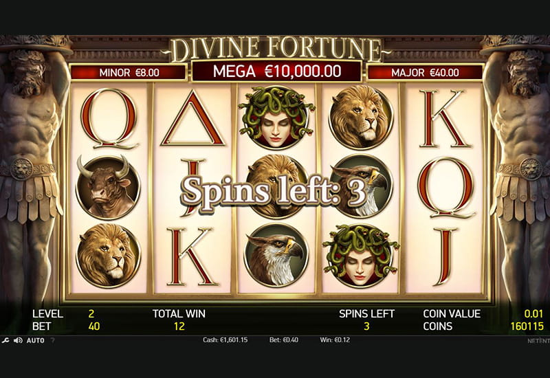 Divine Fortune Video Slot Game
