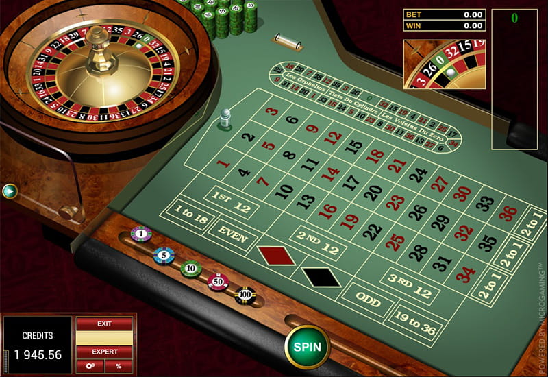 European Roulette Gold Demo