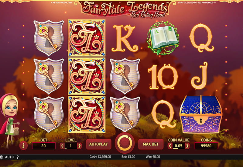Demo Version of the Slot Fairytale Legends Red Riding Hood