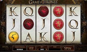 Game of Thrones Slot at 32Red Casino 