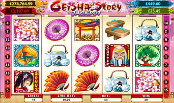 Geisha Story Jackpot at William Hill