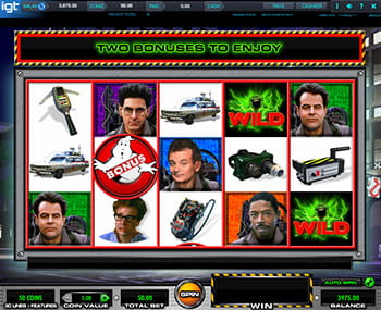 Ghostbusters is a popular slot game