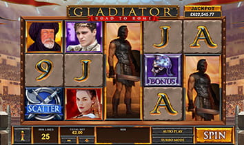 Gladiator Slot at Casino.com