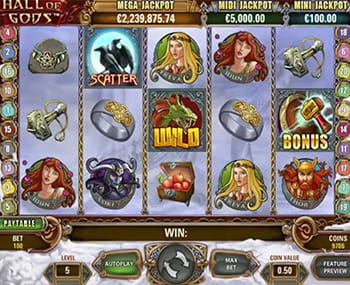 Hall of Gods Online Slot