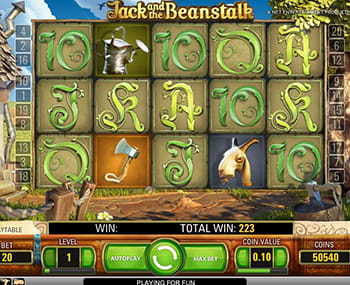 Jack and the Beanstalk 3D Slot
