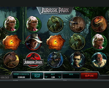 Play Jurassic Park Video Slot at Ladbrokes Casino