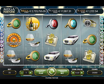 Mega Fortune Jackpot Slot Online
