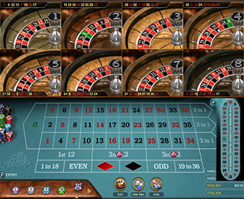 Multi Wheel Roulette by Microgaming