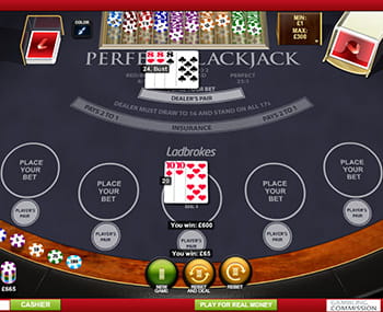 Perfect Blackjack by Playtech