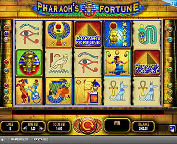 Pharaoh’s Fortune IGT Online Slot