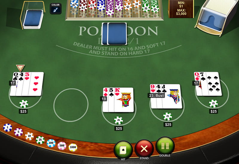 Pontoon Blackjack side bets