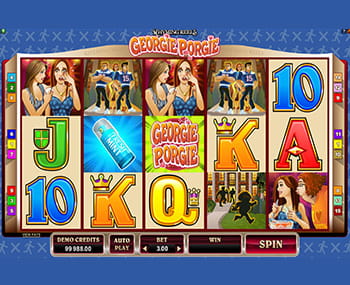 Rhyming Reels Georgie Porgie Slot from Microgaming