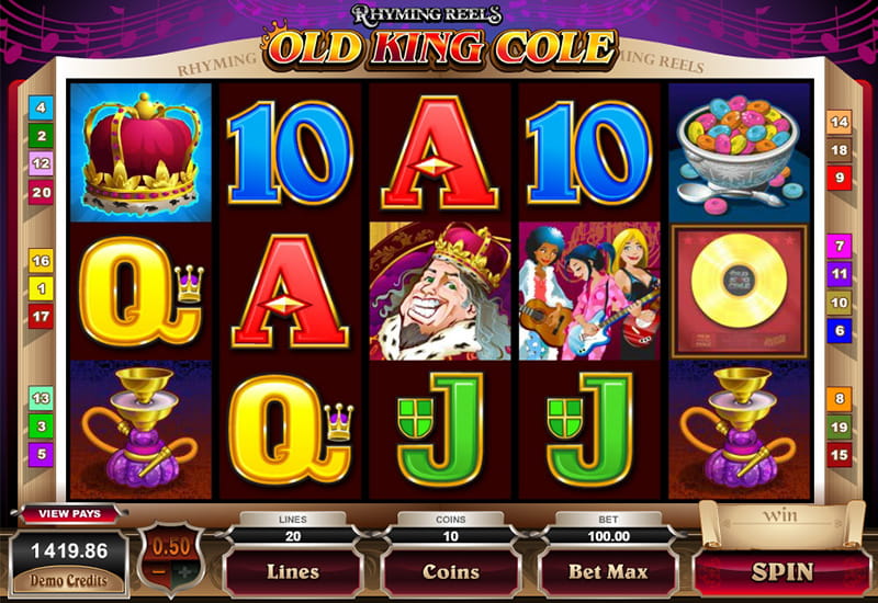 Rhyming Reels: Old King Cole Play Free