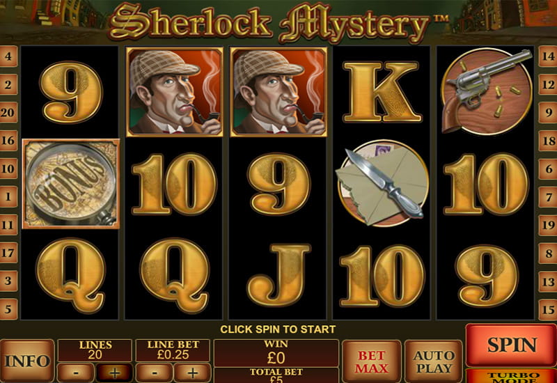 Play Sherlock Mystery for Free Online