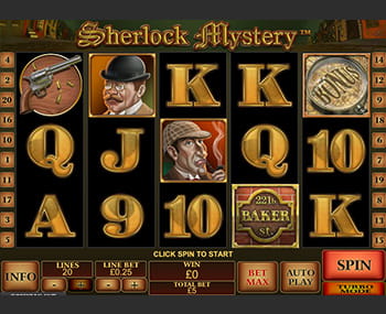 Sherlock Mystery Playtech Slot