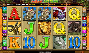 Mega Moolah from Microgaming