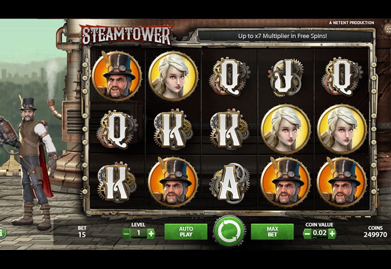 Steam Tower Slot Free Play Demo