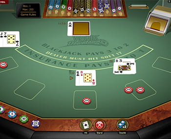 Vegas Downtown Blackjack by Microgaming